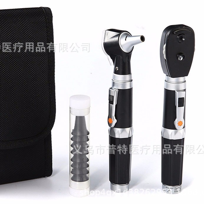 Zestaw otoskopu i oftalmoskopu – Otoscope Ophthalmoscope Set recenzja i cena