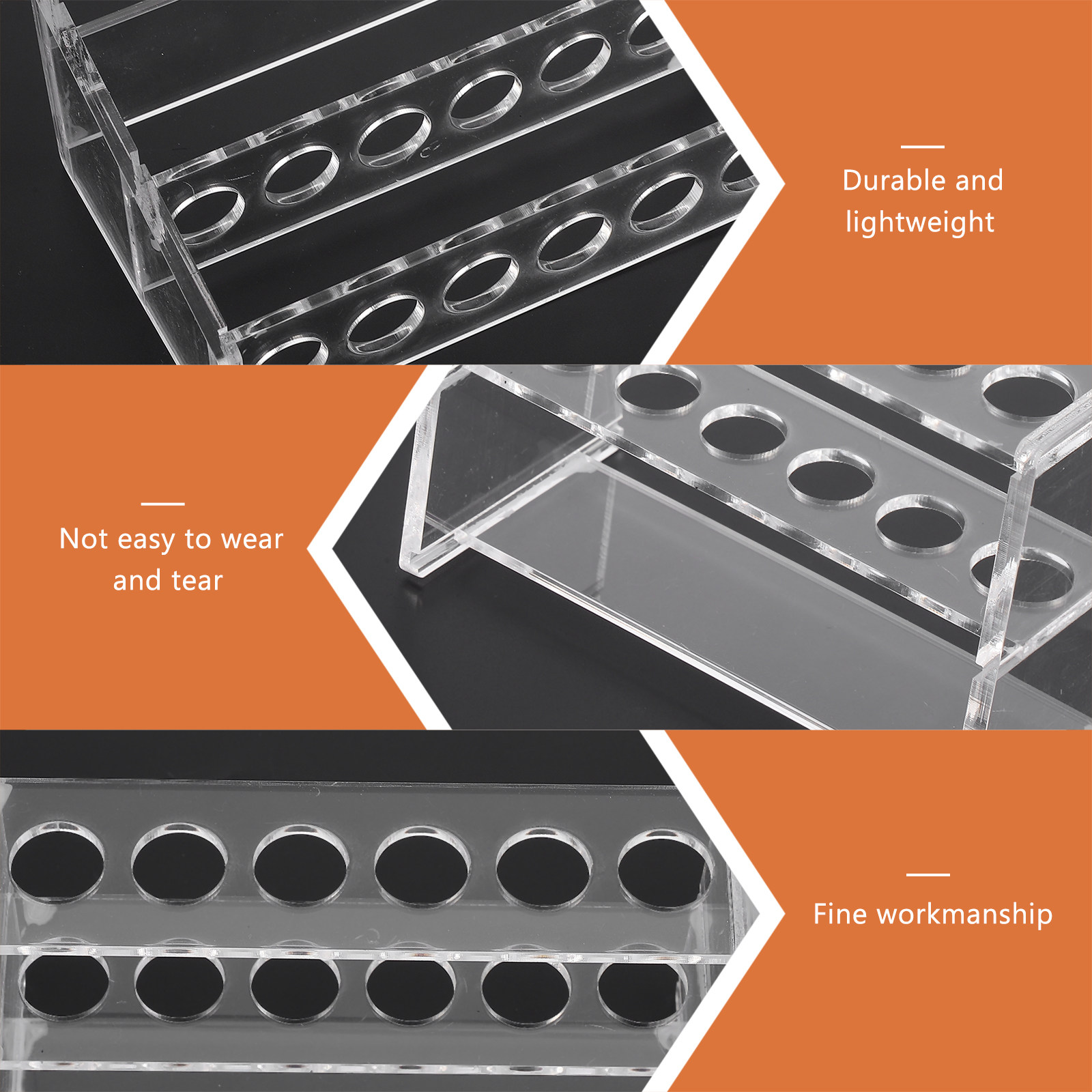 12-otworowy przezroczysty akry – Centrifuge Tube Rack recenzja i cena